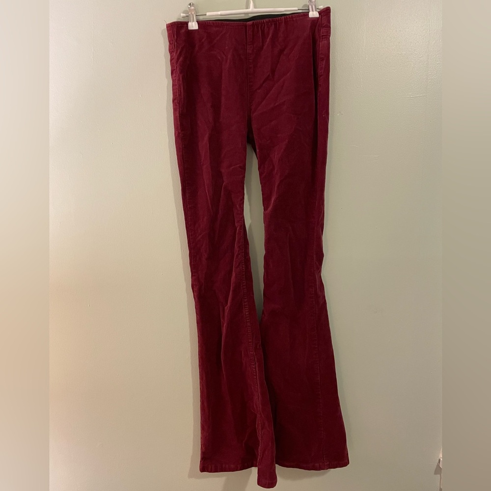 Garnet corduroy pants